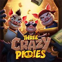 three crazy piggies